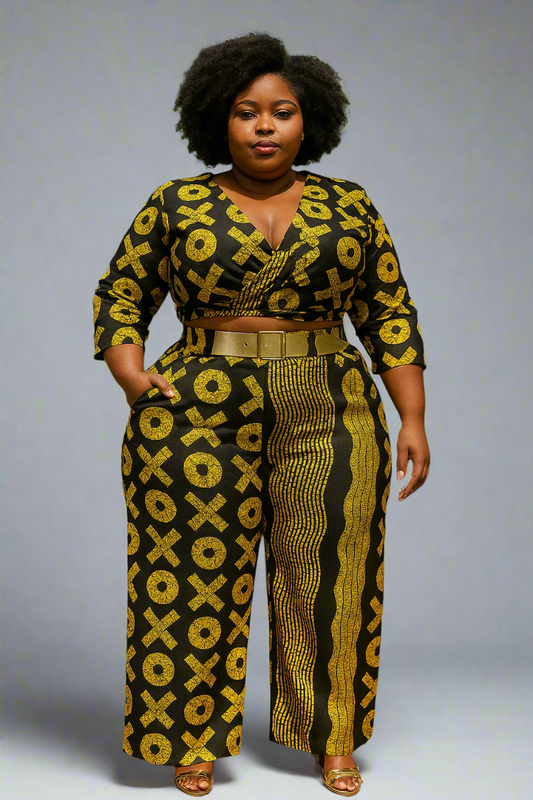 2 Piece in african fabric