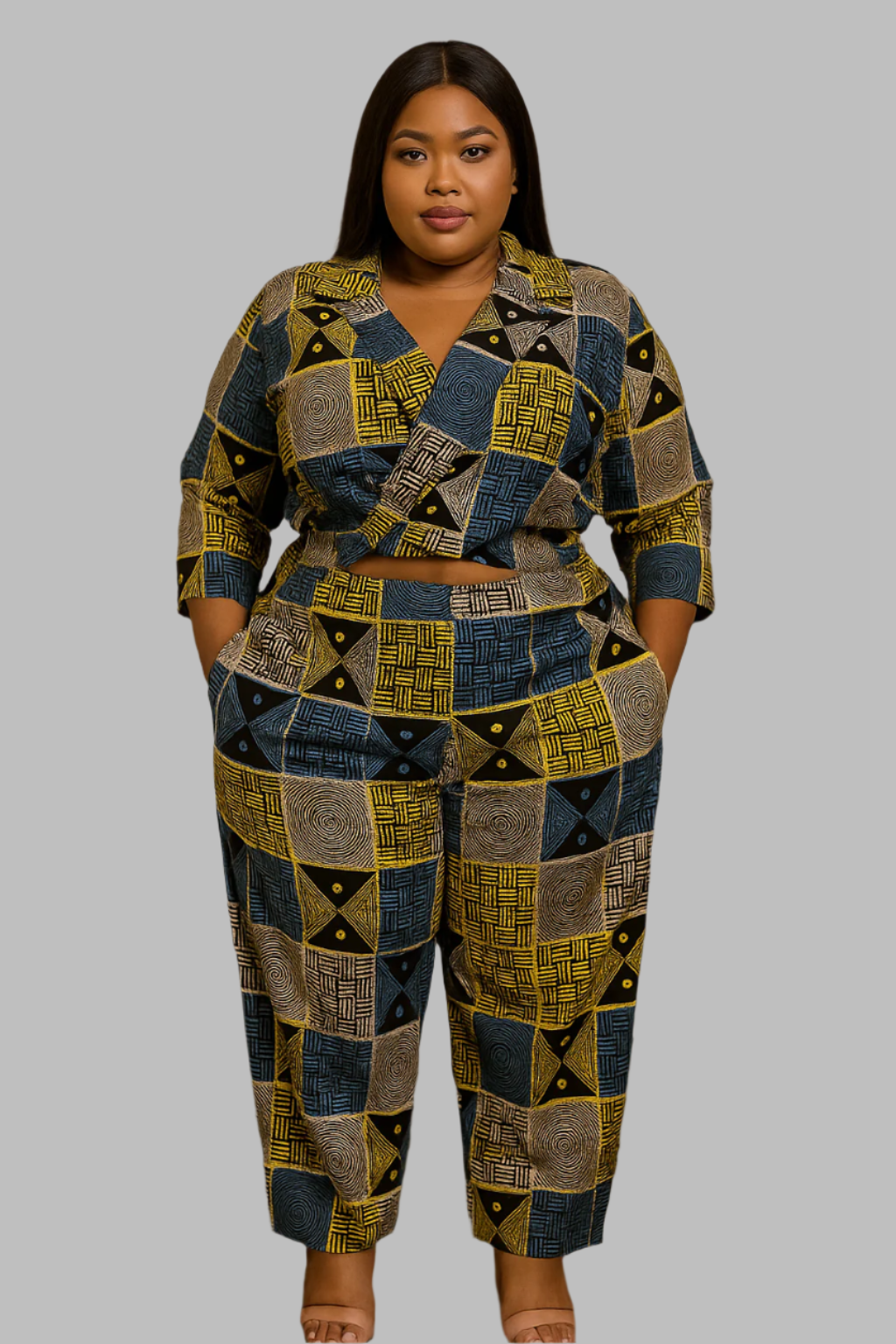 2 Piece in African Fabric